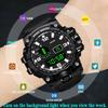 Korean Style Multi-Function Men's Waterproof Sports Watch for Students