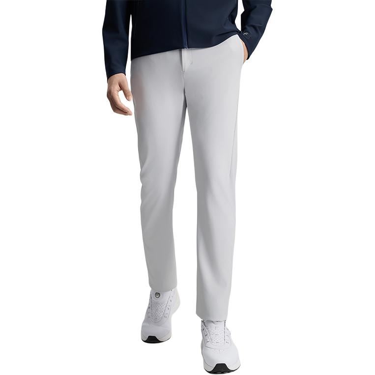Fila Golf Series Fashion Versatile Sports Woven Casual Pants Men Bottoms Sheer-Curtain-Gray A11M515804F-GY