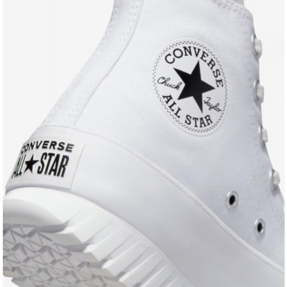 Converse Rugged High Top Canvas Sneakers White A00870c