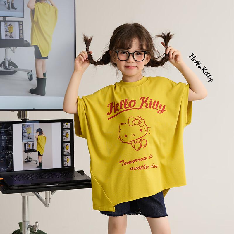 Cha Cha Mao Girls Hello Kitty Short Sleeve T-Shirt 165