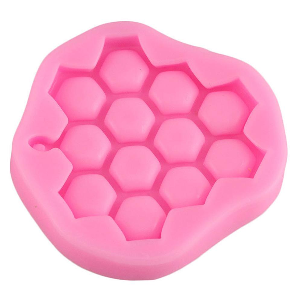 Mini  Honeycomb  Silicone  Cake  Molds Fondant Chocolate Candy Biscuit Baking Diy Mould
