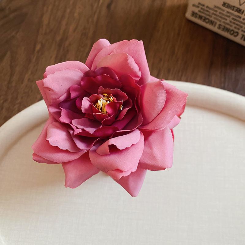 Holiday wind egg flower other side flower grab clip sweet girl bangs side hairpin bohemian hair accessories