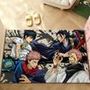 Anime J-Jujutsu K-Kaisen Cool Carpet Bathroom Anti-slip Mat Door Mat Home Decoration Mat Entrance Door Mat Scratch-resistant Mat