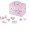Race Sanrio Characters Vanity Makeup Box, Purple, Ages 6+, Cosmetics, Accessories, 241010
