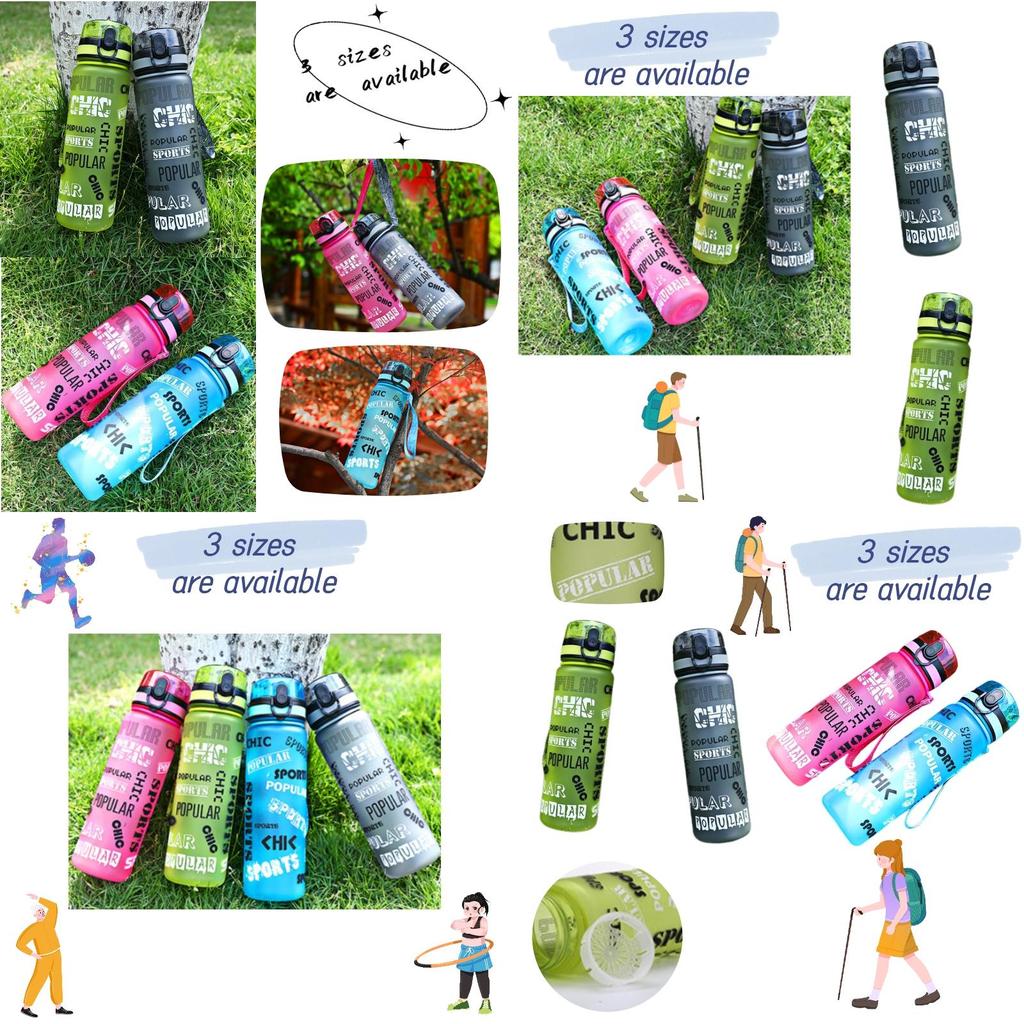 As Material Sports Water Bottle With Environmentally-friendly Features And 350ml Capacity