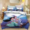 Aladdin Jasmine Prinzessin Bettbezug Set Bettwäsche Steppbett Sets King Size 3D Kinderbettwäsche Set