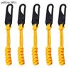 1/3/5Pcs Portable outdoor bag zipper handle woven outdoor bag zipper buckle pendant backpack clothes zipper rope