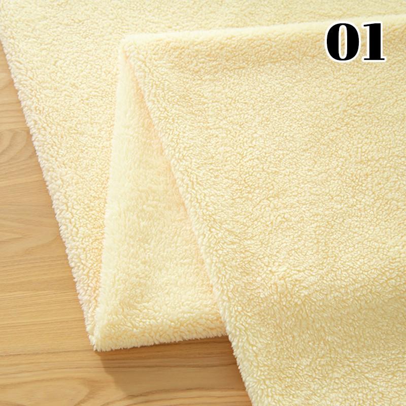 30x50cm Teddy Short Plush Fabric Elastic Doll Pillowcases Toys Diy Sewing Cloth Velvet Plush Handmade Sewing Quilting Fabric