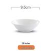 Pure White Ceramic Serving Bowl