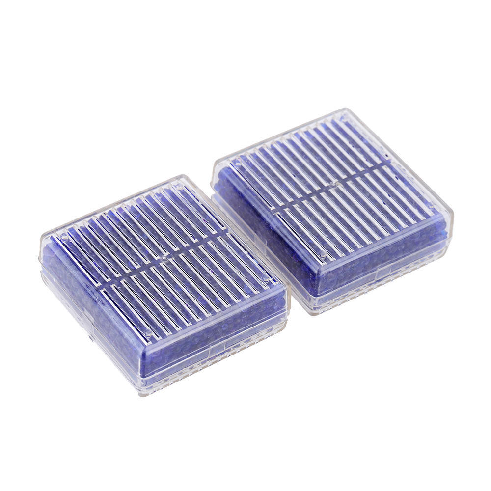 2pcs Silica Gel Desiccant Humidity Moisture Absorb Box Reusable