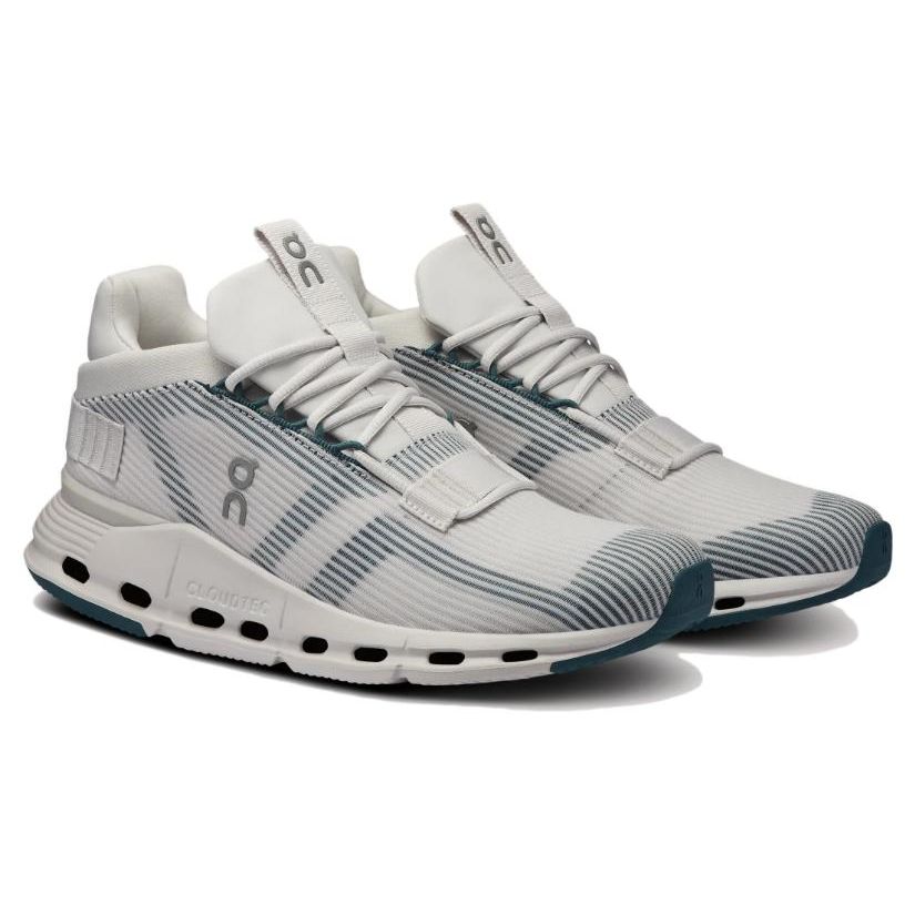 On Cloudnova Comfortable Minimalist Slip-Resistant Durable Low-Top Lifestyle Shoes Women sneaker Gray 3WD12191406