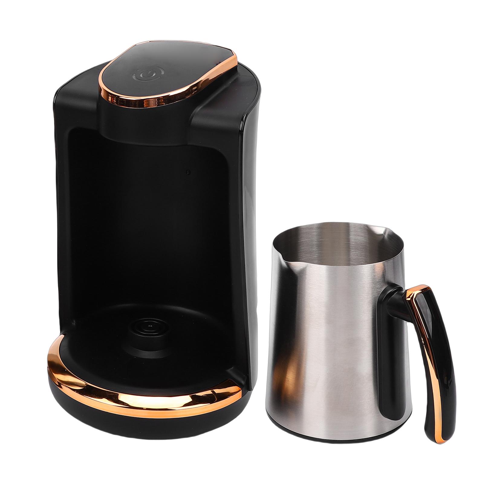 Turkish Coffee Maker Stainless Steel 550W 250ML Single Cup Turkish Coffee Machine for   Travel