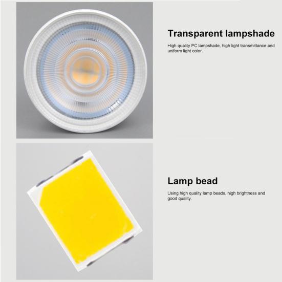 5W 220V MR16/GU10 Helligkeit Cup High Light LED Glühbirne Home Hotel Spotlight Lampe