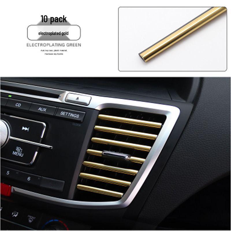 Electroplated Colored Universal Car Vent Decorative Strip