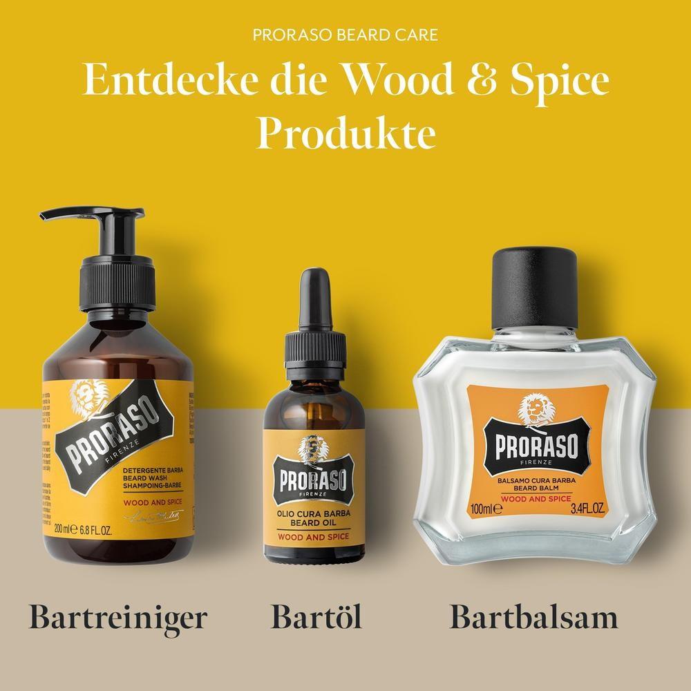 Средство для мытья бороды Proraso Wood & Spice — фото 4