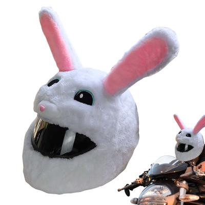 Motorcycle Helmet Cover Dustproof Universal Bicycle Helmet Cover Funny Plush Motorcycle Headwear