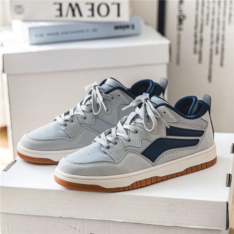 Fashion 2024 Autumn Winter Low Top Casual Breathable Trend Board Shoes Unisex Sports Skateboarding Shoes Fashion Vulcanized Shoes men