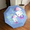 1pc Hello Kitty Day Adventure Umbrella with Plastic Handle,Suitable for All Seasons Home Travel Outdoor UmbrellaSanlio523