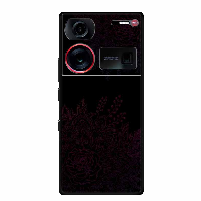 

6.8 For ZTE Nubia Z60 Ultra Case Shockproof Black Silicone Soft Phone Case For ZTE Nubia Z60 Ultra Back Cover Case Cute Cartoon Nubia Z60 Ultra