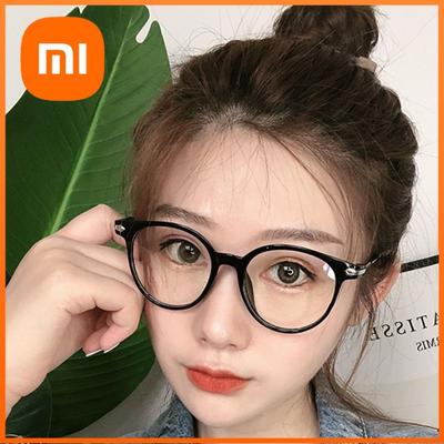 Xiaomi إطار مستدير جديد مرآة ضوء مسطح خفيف للغاية أزياء عتيقة إطار نظارات عصري نظارات طالب 15959