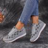 Spring New Sports Shoes Women's Khaki Vulcanized Shoes Plus Size 42 Comfortable Basketball Shoes  Designer Shoes