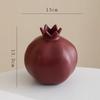 Pomegranate Shaped Ceramic Vase Decorative Flower Arrangement Desk Decoration Flowers Pots Floral Vases Room Aesthetic Decor