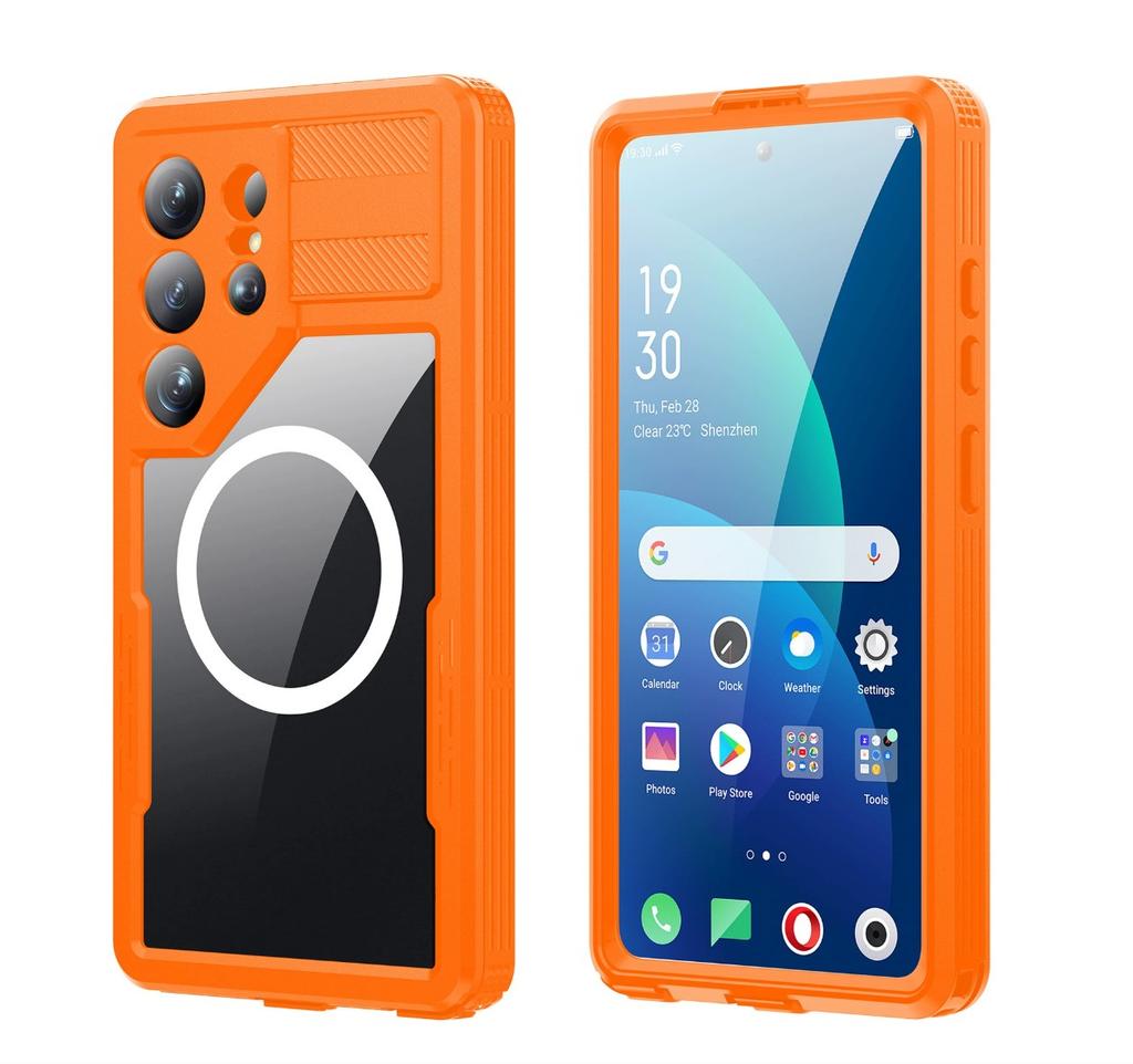 Per Samsung Galaxy S26 Ultra Custodia Impermeabile, Completamente Antiurto Antipolvere con Protezione Schermo, Per Samsung S26 Custodia Impermeabile