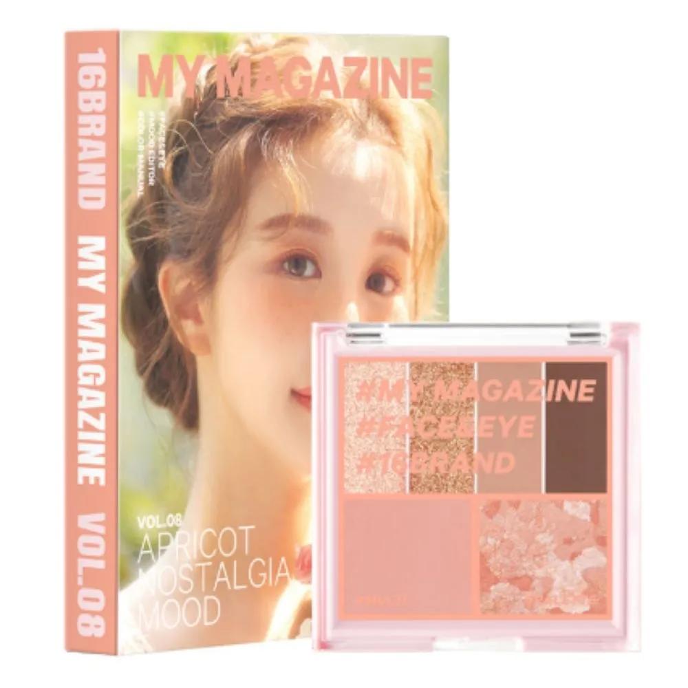Cho Sung Ah My Magazine Shadow Palette 08 Apricot Blossom Nostalgia