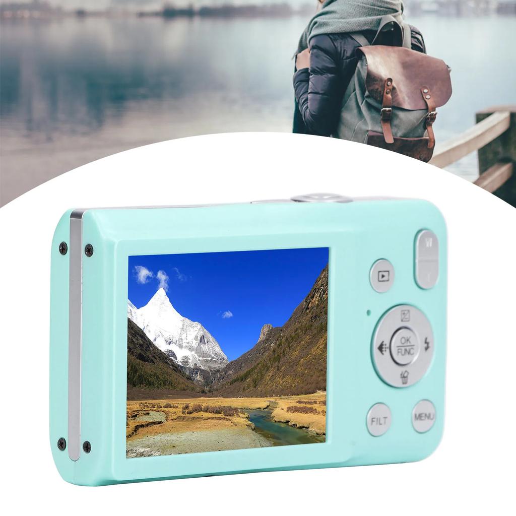 Digital Camera Beauty Filter 16X Zoom Photo and Video 2.7in Screen 750mAh Battery Zoom Digital Camera for Daily