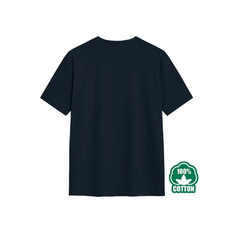 Men'S Lightning Bolt Graphic Cotton T-Shirt - 100% Combed Cotton, Crew Neck, Short Sleeve, Regular Fit, Summer Casual Tee