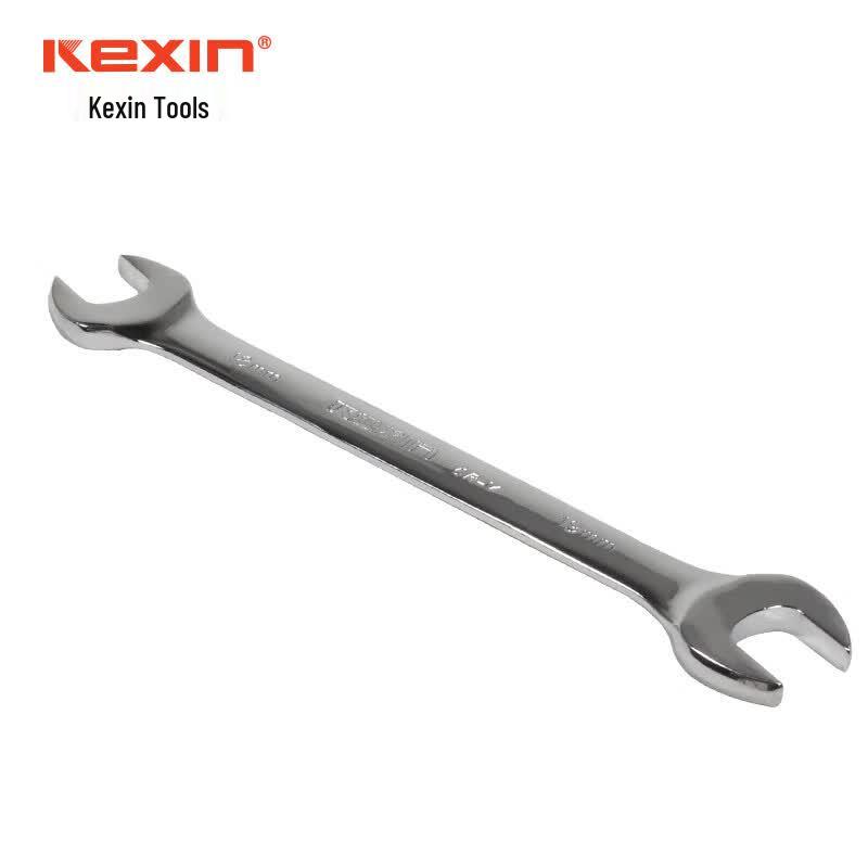 Kexin Fully Polished Chrome Vanadium Steel Double Open-End Wrench