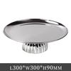 Modern Geometric High-Footed Fruit Bowl for Home or Office