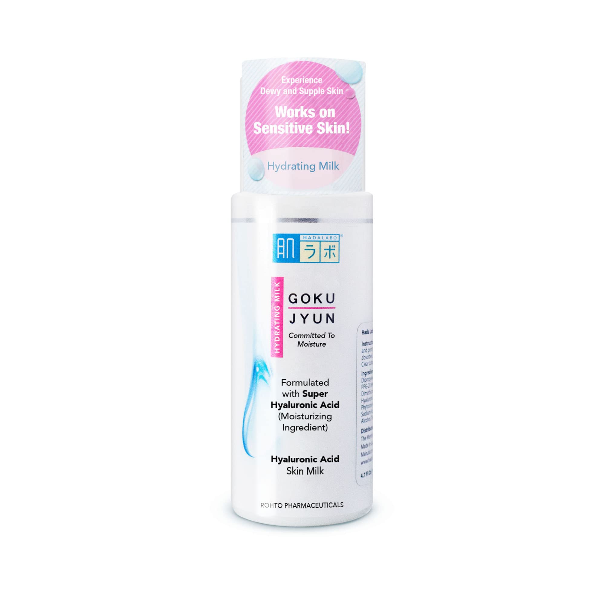 Hada Labo Gokujun Hyaluronic Acid Emulsion 3 Types of Hyaluronic 140mL (Contains Acid)