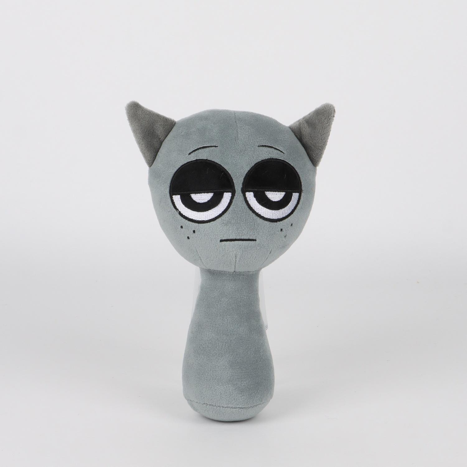 Новый продукт: Sprunki Plush Game Peripheral Мягкие игрушки, куклы Inclibox серый