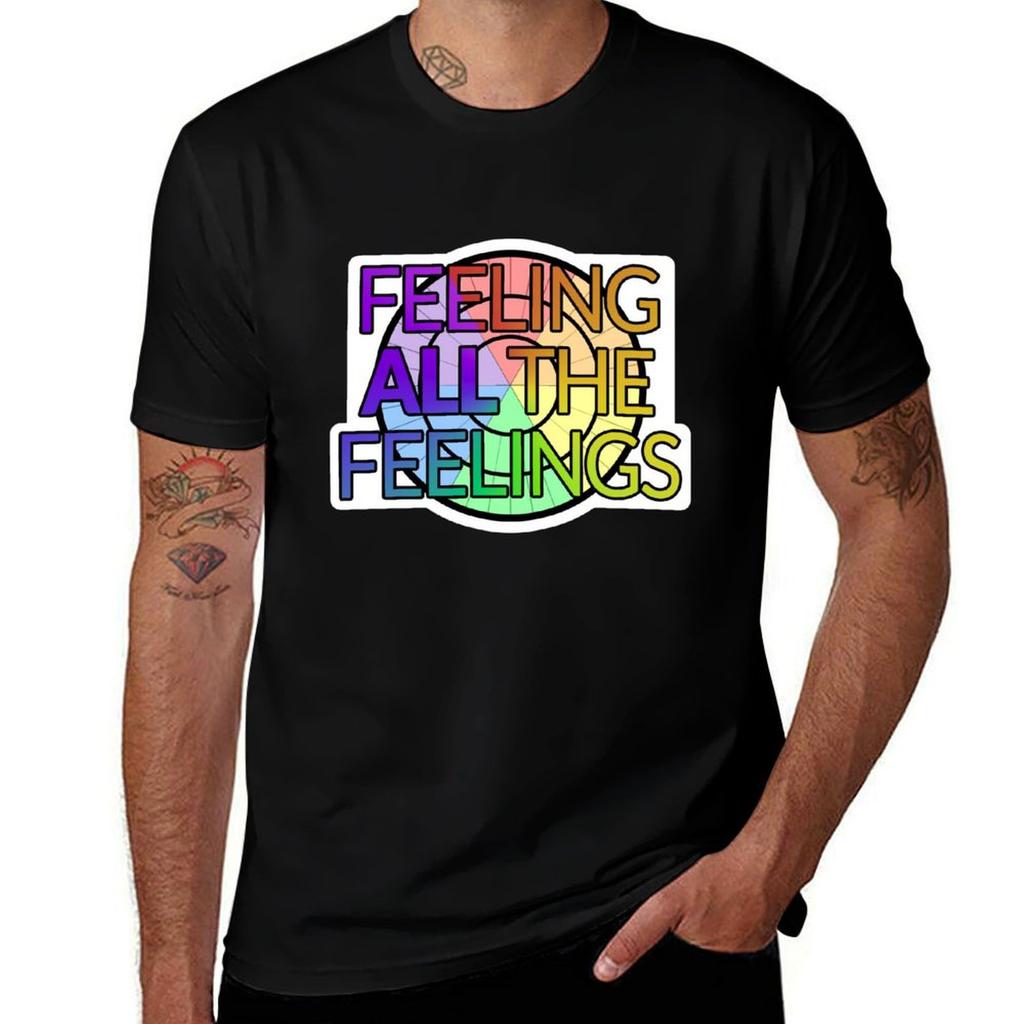 Feeling ALL The Feelings TShirt Comfort Stretch Tee Shirt