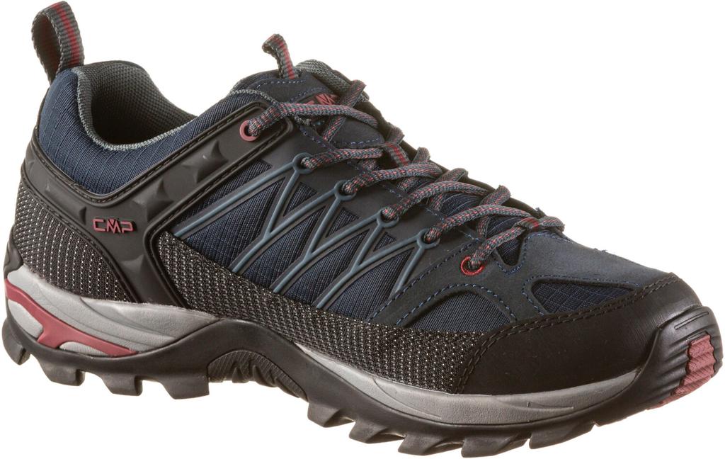 CMP Rigel Low Trekking Shoes (3Q54457) (3Q54457-62BN) Asphalt/syrah