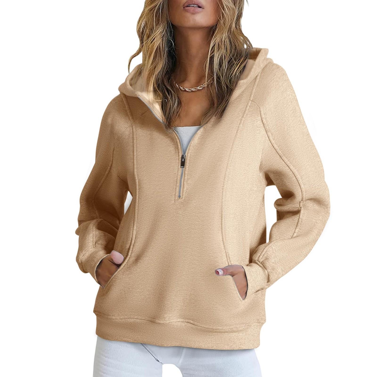 

Модные женские толстовки, пуловеры с длинным рукавом, толстовки, топы, осенняя одежда S хаки