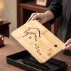 2026 Bamboo Tea Tray: Light Luxury, Small Draining Table with Water Storage and Dry Brew Design