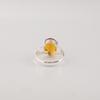 Natural Citrine Gemstone 925 Sterling Silver Handmade Jewelry Pretty Ring For Wife RR-75-1