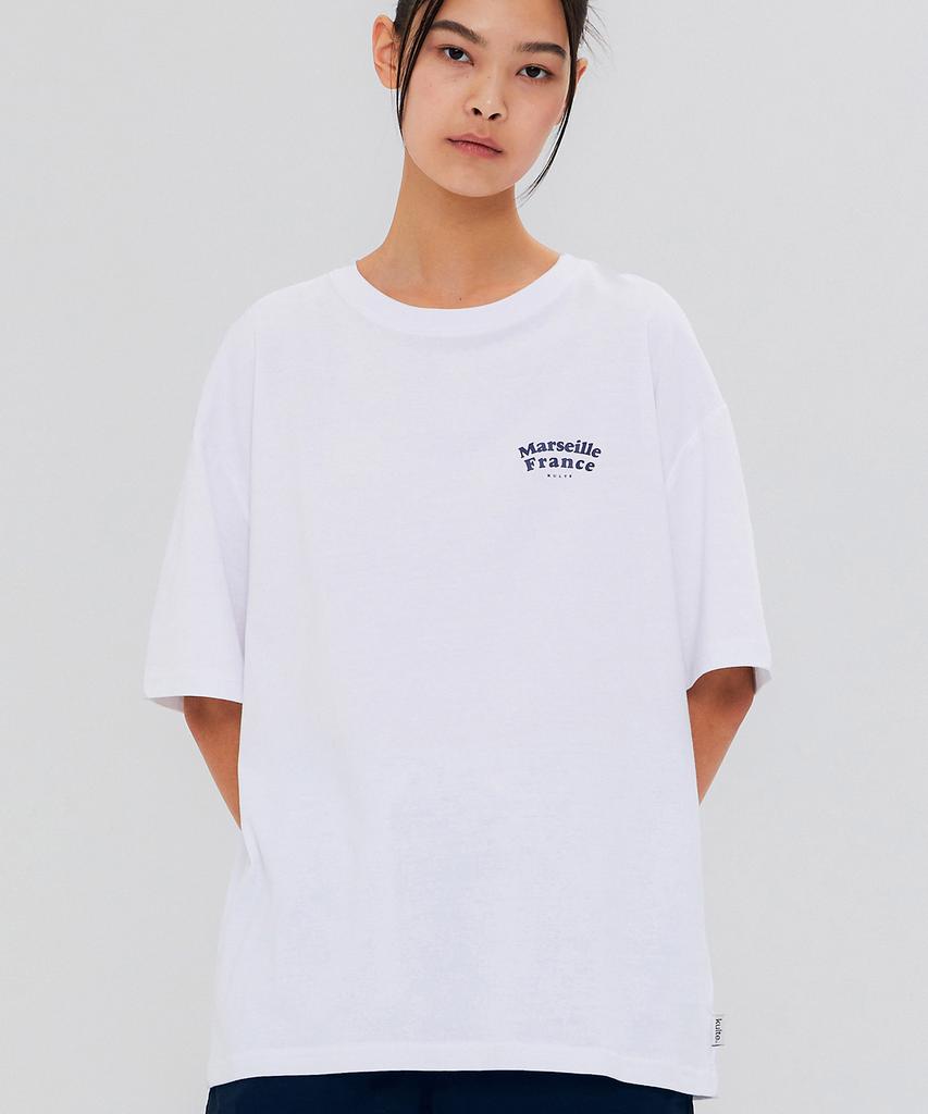 KULTE Double College T-Shirt White