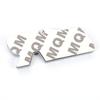 RUNTB1 3D Metal Car Stickers Decals Front Hood Grill Emblem for Volkswagen R Racing VW Golf Passat Tiguan CC Sagitar Touareg SR Sticker