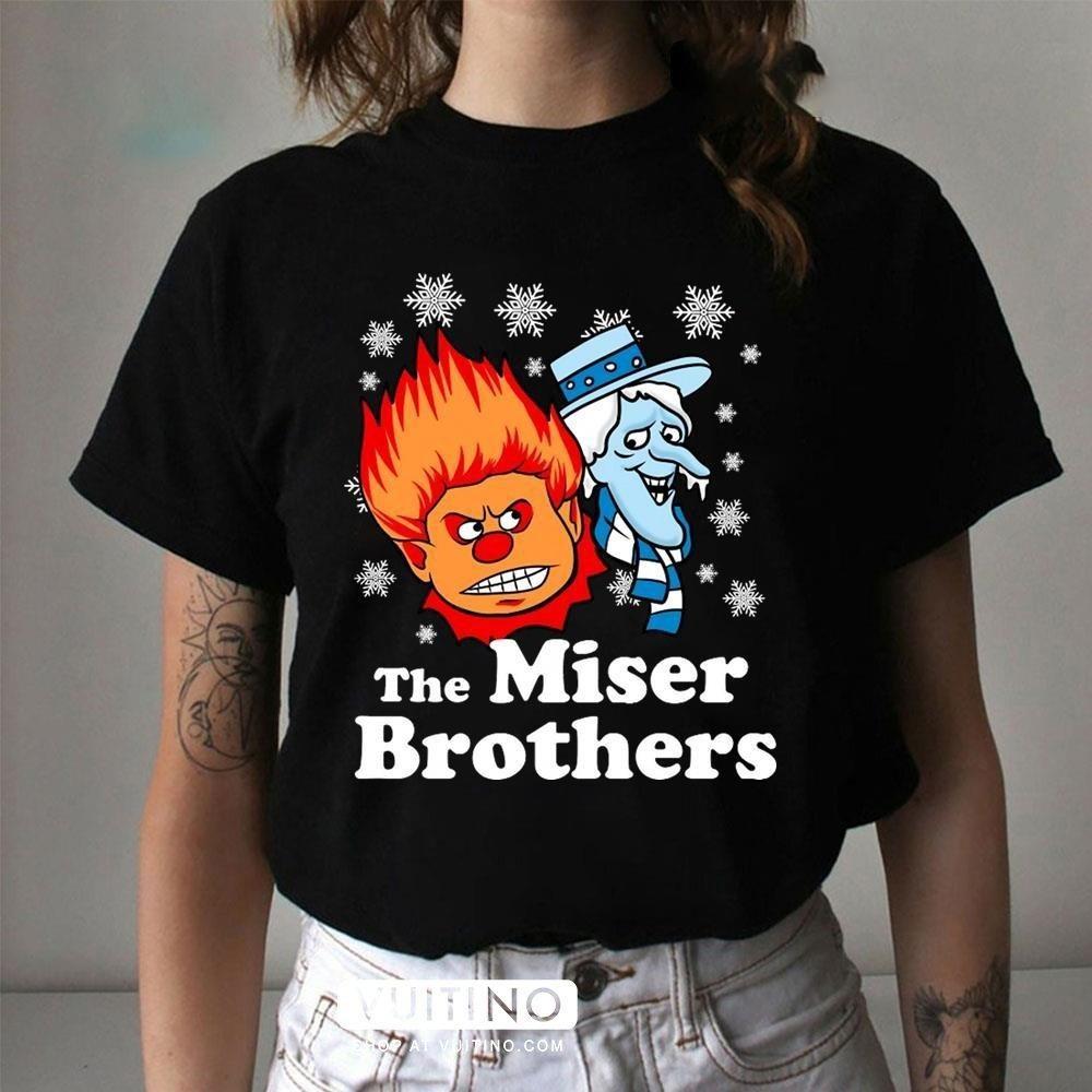 Cute The Miser Brothers Without A Santa Claus Christmas Shirt S-5XL 1H0739 Unisex T-Shirt XL