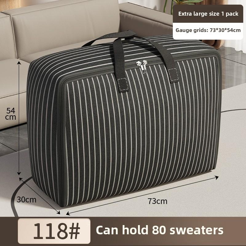 

Сумки для хранения из ткани Оксфорд, вместительная сумка для хранения одежды, водонепроницаемая сумка для переезда, дорожная сумка для хранения одеял в спальню Extra Large