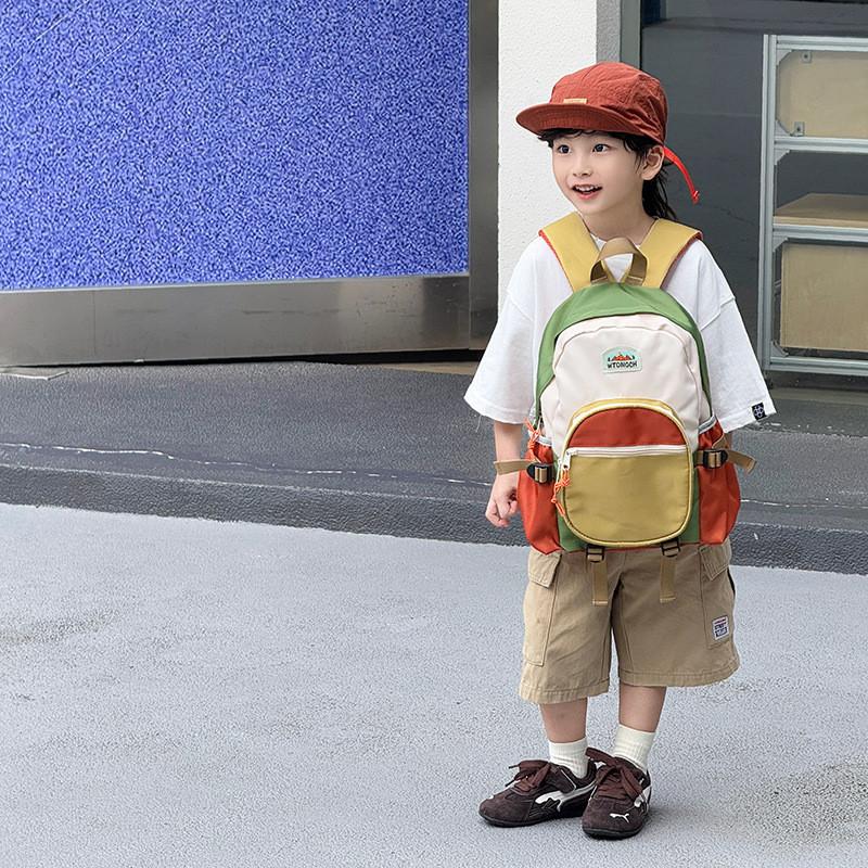 Kids Casual School Backpack With Lightweight Nylon Material And Design Playful