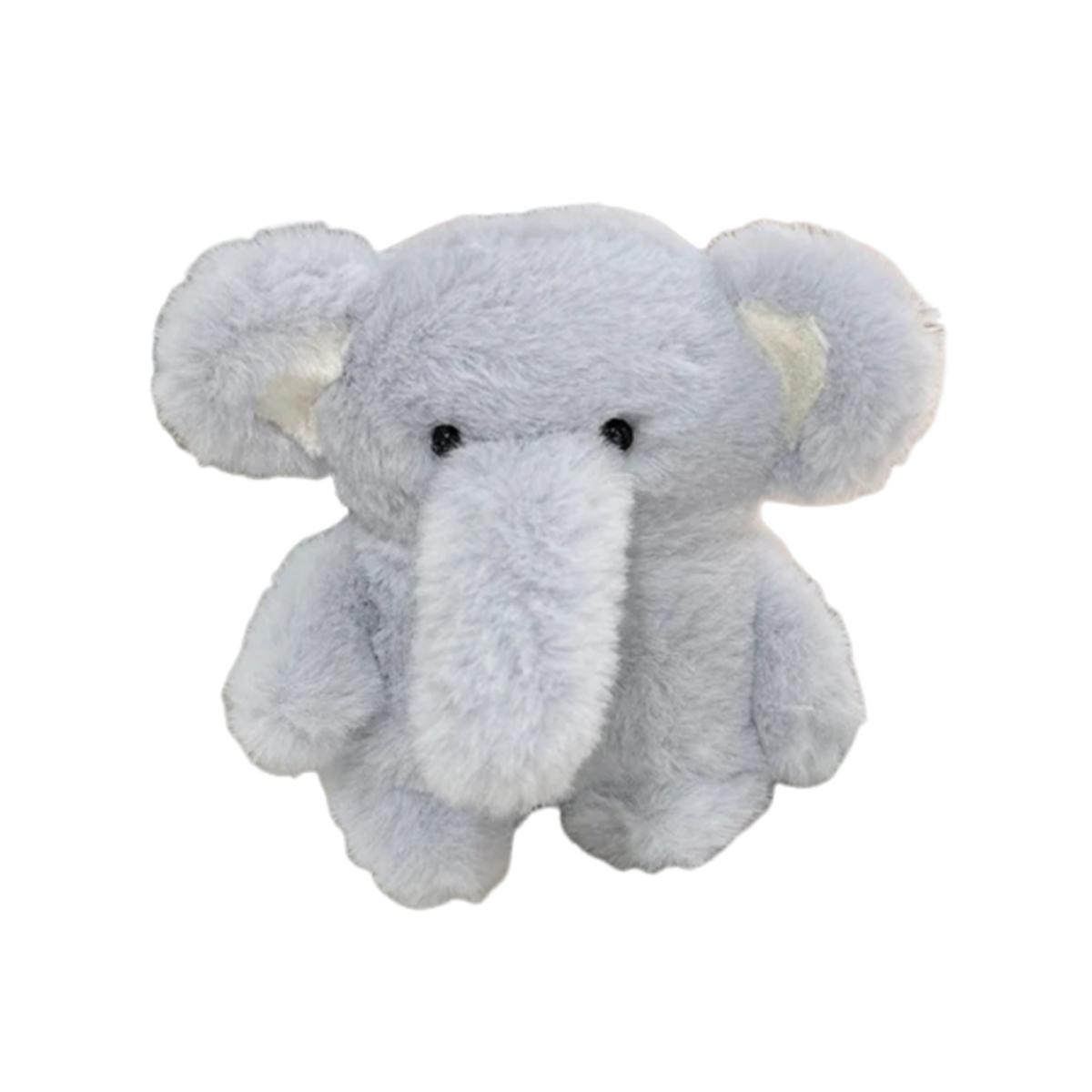 

Чехол для наушников Yousheng Plush Blue Elephant для Airpods с 3D-мультяшным меховым животным для женщин и девочек for AirPods 3