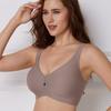 Wow, Customized European and American Popular Seamless Steel Rim Daily Bra Jelly Glue Underwear