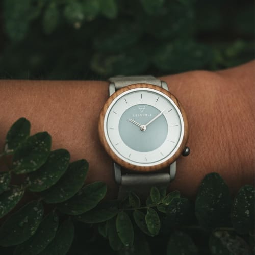 KERBHOLZ Women's Wooden Watch, German Design, Water Resistant, Officially Imported, MMER7608