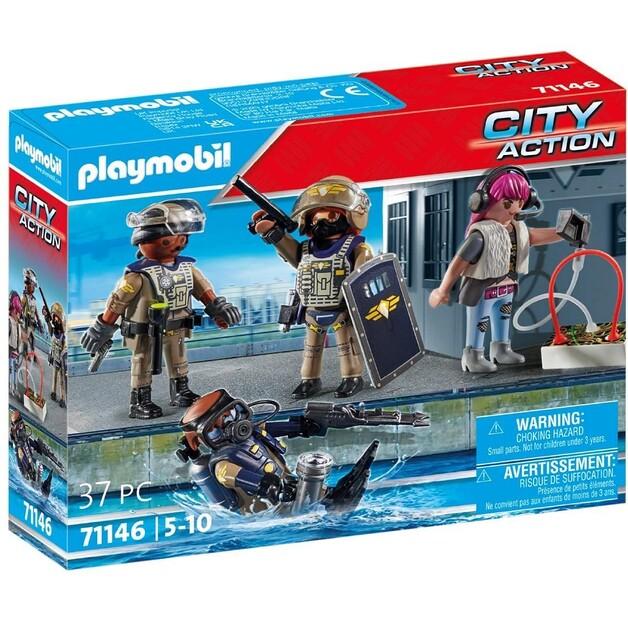 Конструктор Playmobil City Action Специальный отряд, 71146