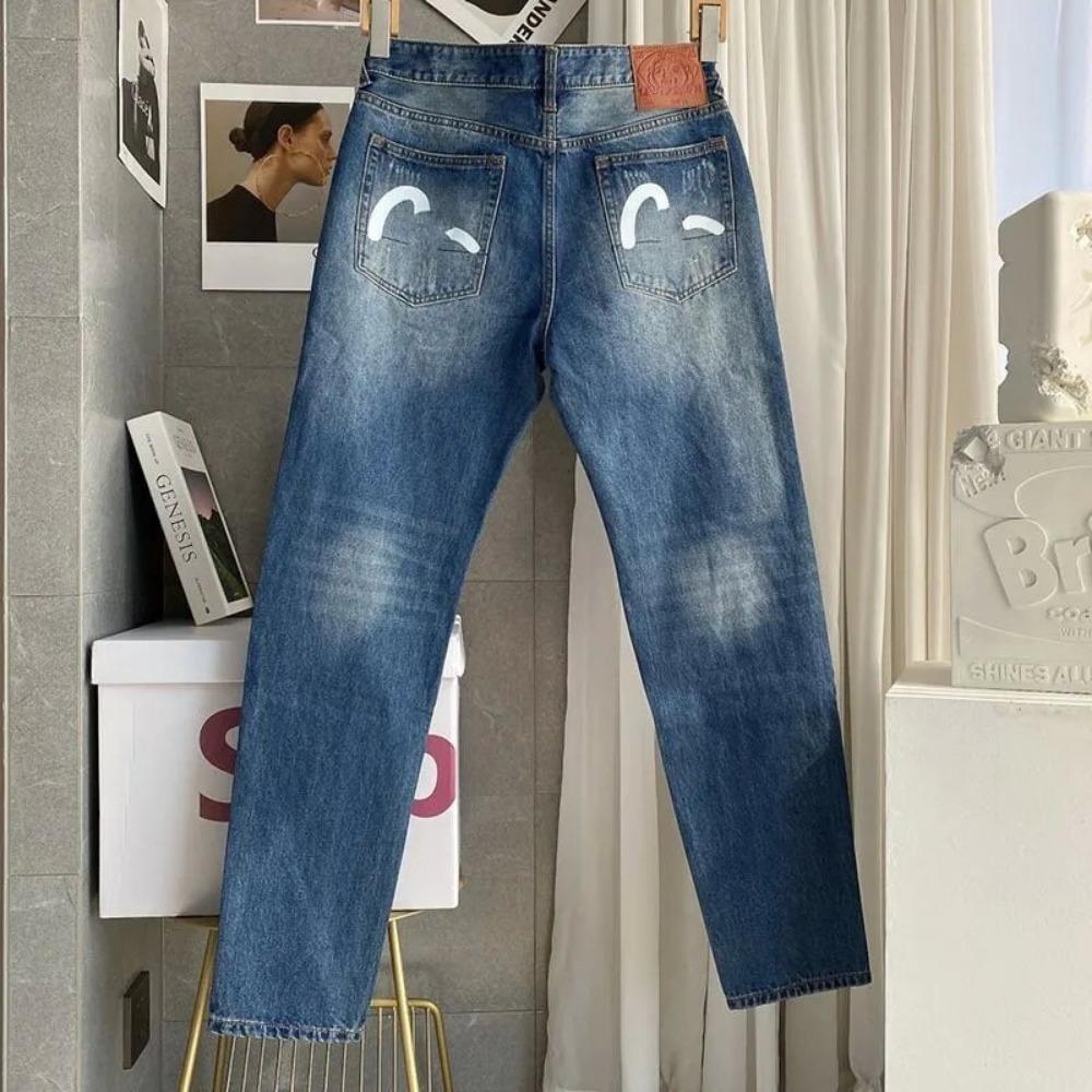 RogueWave Street Fashion Jeans Harajuku Y2K New Hip Hop Straight Leg Pants