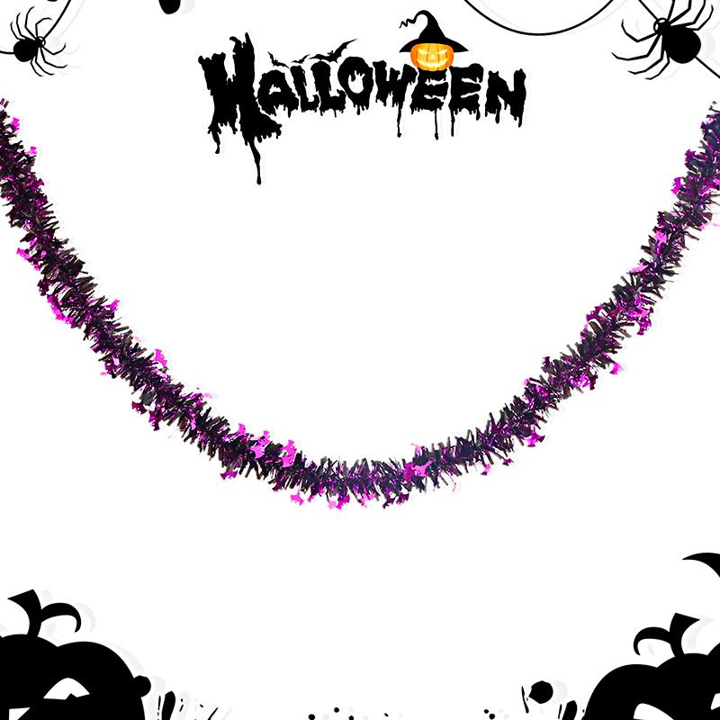 Halloween Stereoscopic Home Garden Colorful Arrange Props Wall Hanging Decorative Accessories 5 Styles